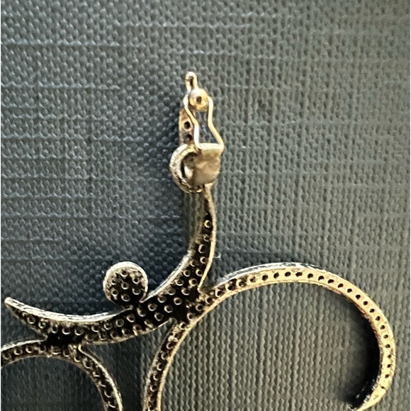 Natural Pave Diamond Large OHM Charm with Removable Diamond Bail - Picture 4 of 7